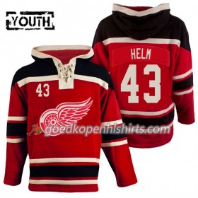 Detroit Red Wings Darren Helm 43 Rood Hoodie Sawyer - Kinderen